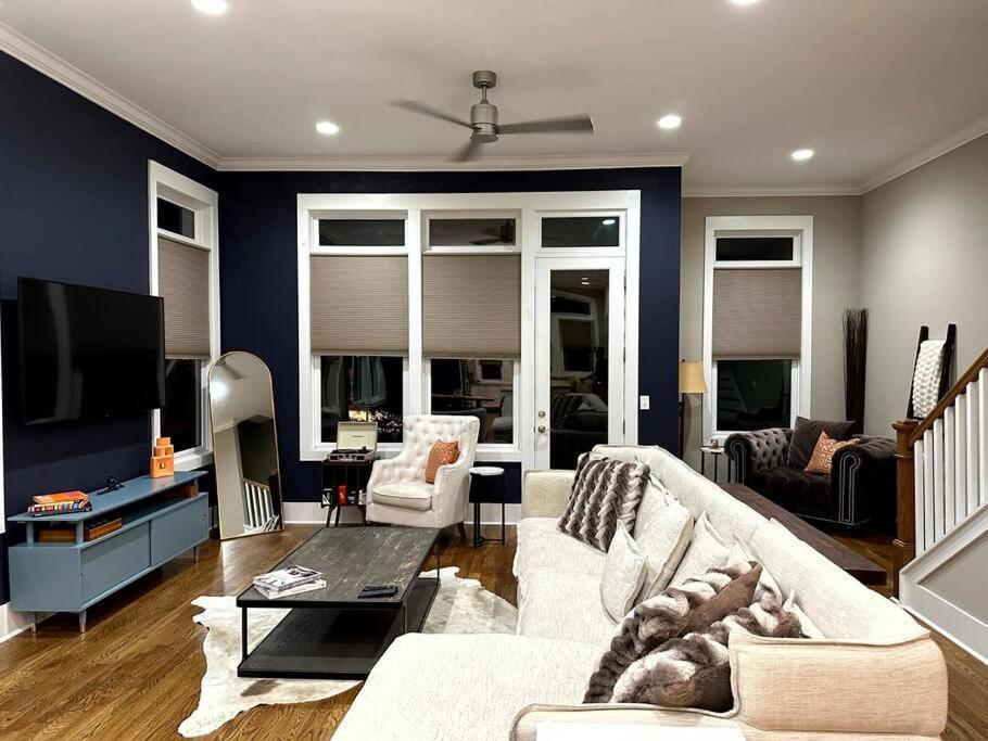 The Color Chord L 3Br In East Nashville With Rooftop Hot Tub Exteriér fotografie